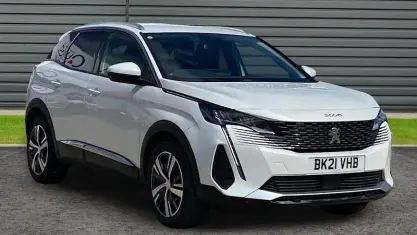Used Peugeot 3008 Allure Premium 131 HP (96 kW) 2021 White SUV