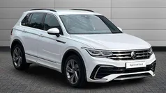 Pure white Used 2023 VW Tiguan R-line Edition SUV | £26,790 (Fair price)