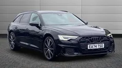 Black Used 2025 Audi A6 Black Edition Estate | £40,895 (Fair price)