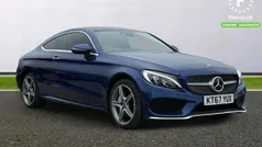 Blue Used 2018 Mercedes C220 Active Coupe | £19,099 (Fair price)