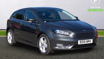 Używany Ford Focus Titanium 125 KM (91 kW) 2017 Szary Hatchback