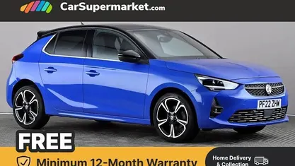 Used Vauxhall Corsa Ultimate 131 HP (96 kW) 2022 Blue Hatchback