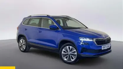 Used Skoda Karoq SE L 150 HP (110 kW) 2024 Blue SUV