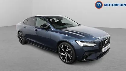 Used Volvo S90 R-Design 390 HP (286 kW) 2021 Blue Sedan