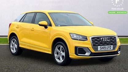 Używany Audi Q2 Sport 116 KM (85 kW) 2019 Żółty SUV