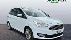 White Used 2015 Ford Grand C-Max Titanium MPV | £7,995 (Fair price)