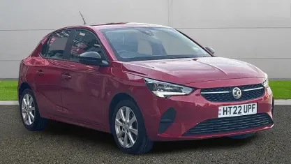 Used Vauxhall Corsa Design Edition 101 HP (74 kW) 2022 Red Hatchback