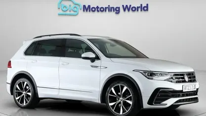 Used VW Tiguan R-line 150 HP (110 kW) 2023 White SUV