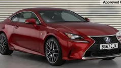 Red Used 2017 Lexus RC300h Sport Line Coupe | £19,427 (Good price)