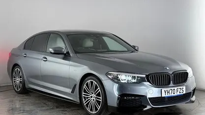Used BMW 530 M Sport 265 HP (194 kW) 2020 Blue Sedan