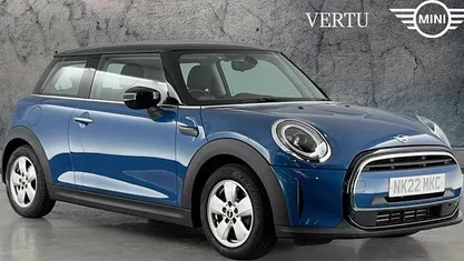 Used Mini Cooper Classic 136 HP (100 kW) 2022 Blue Hatchback