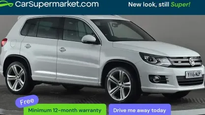 Begagnad VW Tiguan R-line 140 HK (102 kW) 2014 Vit SUV