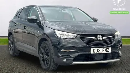 Used Vauxhall Grandland X SRi 131 HP (96 kW) 2021 Black SUV