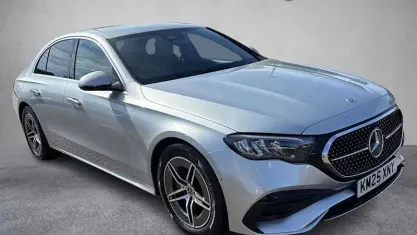 Used Mercedes E200 AMG line 204 HP (150 kW) 2025 Silver Sedan