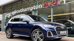 Blue Used 2023 Audi Q5 S-Line SUV | £37,990 (Fair price)