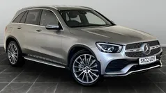 Silver Used 2022 Mercedes GLC220 AMG Line Premium Estate | £23,495 (Fair price)