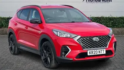 Used Hyundai Tucson N Line 136 HP (100 kW) 2020 Red SUV