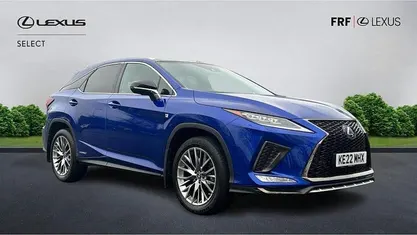 Used 2022 Lexus RX450h Sport Line SUV | £32,790 (Fair price)