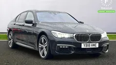 Black Used 2018 BMW 750 Comfort Edition Sedan | £25,899 (Fair price)