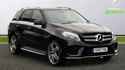 Used Mercedes GLE250 AMG Line Premium 204 HP (150 kW) 2017 Black Estate
