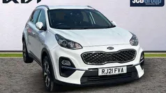 White Used 2021 Kia Sportage 2 SUV | £13,295 (Fair price)