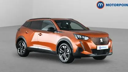 Used Peugeot e-2008 Allure+ 100 kW (136 HP) 2023 Orange SUV