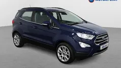 Blue Used 2022 Ford Ecosport Titanium SUV | £11,199 (Fair price)