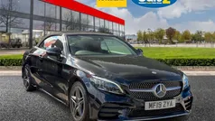 Black Used 2019 Mercedes C200 AMG Line Premium Cabriolet | £19,990 (Fair price)