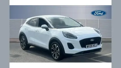Used Ford Puma Titanium 125 HP (91 kW) 2025 White SUV