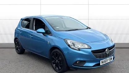 Used Vauxhall Corsa 75 HP (55 kW) 2019 Blue Hatchback