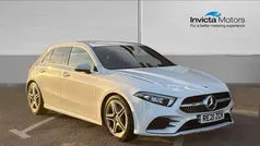 White Used 2021 Mercedes A250 AMG Line Premium Hatchback | £20,499 (Fair price)