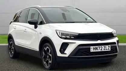Used Vauxhall Crossland Ultimate 110 HP (80 kW) 2022 White SUV