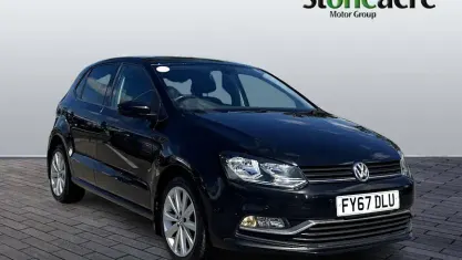 Used VW Polo Edition 75 HP (55 kW) 2017 Black Hatchback