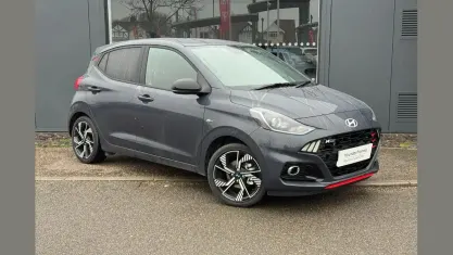 Ny Hyundai i10 N Line 90 HK (66 kW) 2025 Grå Halvkombi