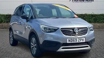 Used Vauxhall Crossland X S 131 HP (96 kW) 2020 Grey SUV