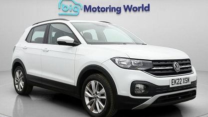Begagnad VW T-Cross SE 110 HK (80 kW) 2022 Vit SUV