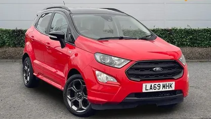 Used Ford Ecosport ST-Line 125 HP (91 kW) 2019 Red SUV