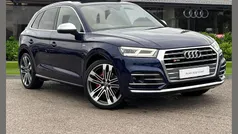 Blue Used 2017 Audi SQ5 S-Line SUV | £27,990 (Fair price)