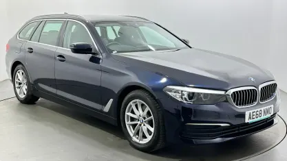 Used BMW 520 Comfort Edition 190 HP (139 kW) 2018 Blue Estate