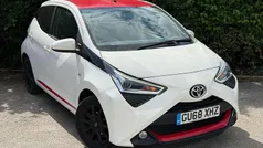 White Used 2018 Toyota Aygo x-press Hatchback | £8,499 (Fair price)