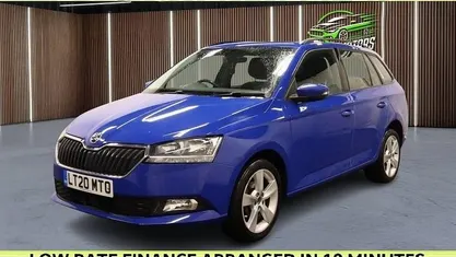 Blue Used 2020 Skoda Fabia SE L Estate | £5,777 (Fair price)