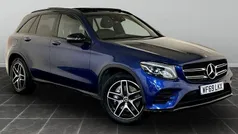 Blue Used 2019 Mercedes GLC220 AMG Estate | £18,595 (Fair price)