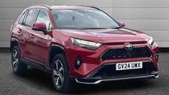 Red Used 2024 Toyota RAV4 Hybrid Design SUV | £34,695 (Fair price)
