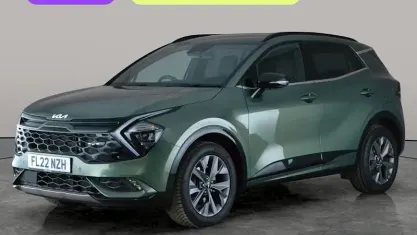 Used Kia Sportage GT-Line 230 HP (169 kW) 2022 Green SUV