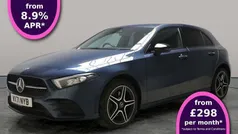 Blue Used 2021 Mercedes A250 AMG line Hatchback | £20,368 (Fair price)