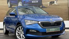 Race blue metallic Used 2021 Skoda Scala SE L Hatchback | £14,690 (Fair price)