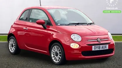 Used Fiat 500 Pop Star 69 HP (50 kW) 2018 Red Hatchback