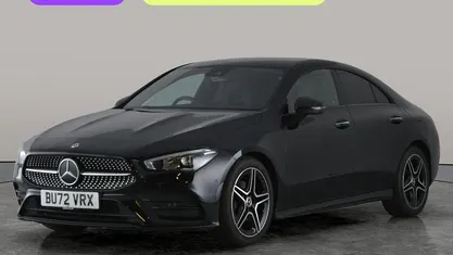 Black Used 2022 Mercedes CLA180 AMG Line Premium Sedan | £22,028 (Fair price)
