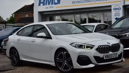 Used BMW 218 M Sport 150 HP (110 kW) 2022 White Sedan