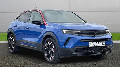 Used Vauxhall Mokka SRi 101 HP (74 kW) 2022 Blue SUV